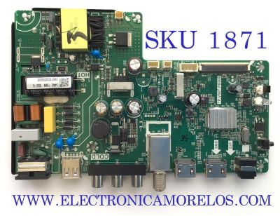 MAIN FUENTE PARA TV ELEMENT / NUMERO DE PARTE  260105000650 / TV.V56T.PB908 / 102181000666 / B18102951-0A09937 / PANEL PT320AT01-4 / MODELO ELEFW328